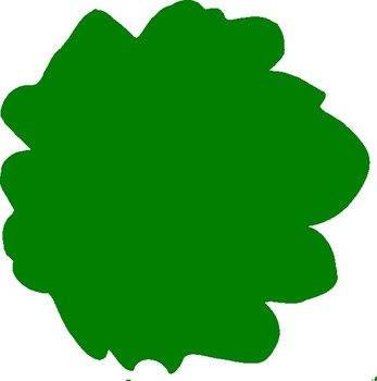Green Flower Clip Art N19