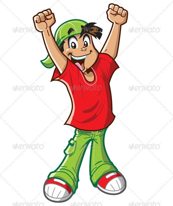 Happy Boy Cartoon N2