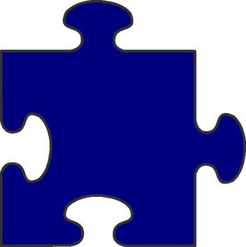 Puzzle Piece Border Clip Art N7