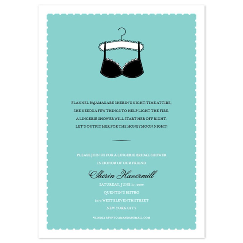Lingerie Shower Clip Art N2