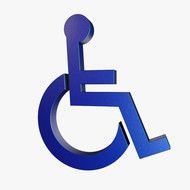 Handicap Wheelchair Symbol N2