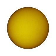 dark yellow circle