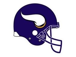 Ä°llustration of Vikings Helmet Logo