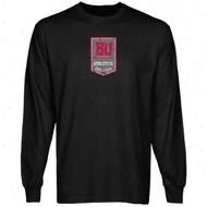 Boston Terriers Tees Black Banner Long Sleeve