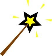 Magic Wand Clip Art N32