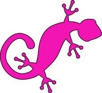 Cute Gecko Clip Art N2