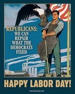 Happy Labor Day Clip Art Free