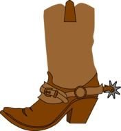 Cowboy Boots Clip Art N55
