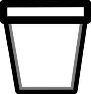 Plant Pot Clip Art N11