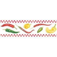 Chili Pepper Border Clip Art N8