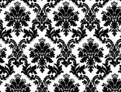 Black And White Floral Designs N5