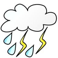 symbol of rainy weather