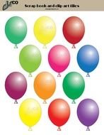 Balloon Clip Art N68