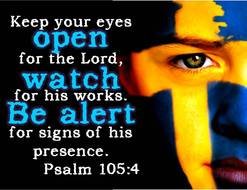 Godâs Strength, bible quote, christian banner