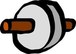 Stone Age Wheel By Polettix drawing