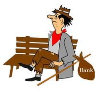 Homeless Man Clip Art N4