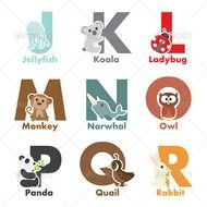Animal Alphabet J