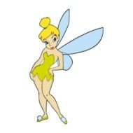 Tinkerbell Silhouette Vector