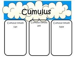 studying cumulus clouds