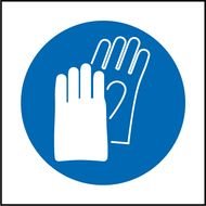Safety Gloves Sign N3