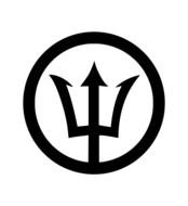 clipart of the Percy Jackson Trident symbol