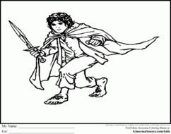 Lord Of The Rings Coloring Pages