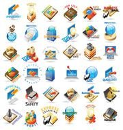 Financial Icon Clip Art