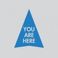 You Are Here Arrow