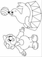 Spiritual Ity Clown With Balloons Clip Art 1042 X 881 1089 Kb Png