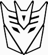 Transformers Logo Coloring Pages