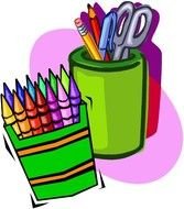 School Supplies Clip Art N54