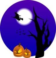 Halloween as a Clip Art