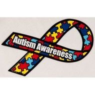 Autism Awareness Ribbon N10