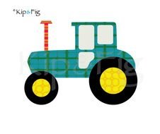 John Deere Tractor Clip Art N19