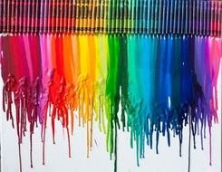 Melted Crayon Art N2