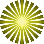 Sun Rays Clip Art N36