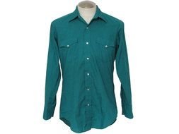 green men's dress shirt