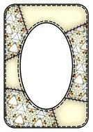 Purple Yellow Pink Free Clip Art Prints Padded Patchwork Frames