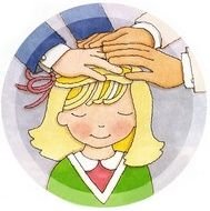 LDS Jesus Baptism Clip Art N2