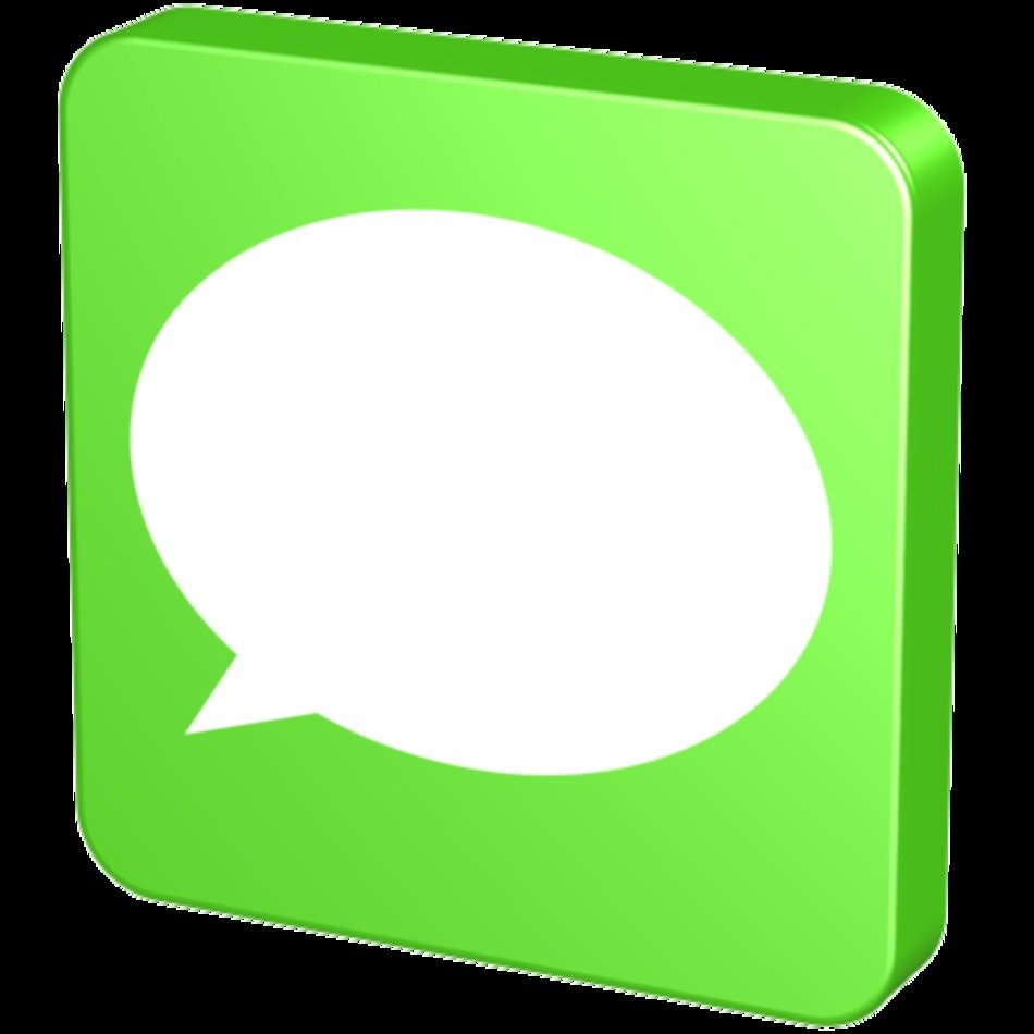 Text Message Bubble Icon N3
