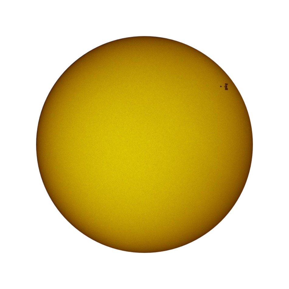 dark yellow circle