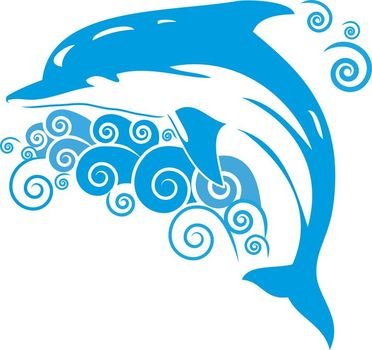 Dolphin Silhouette N4