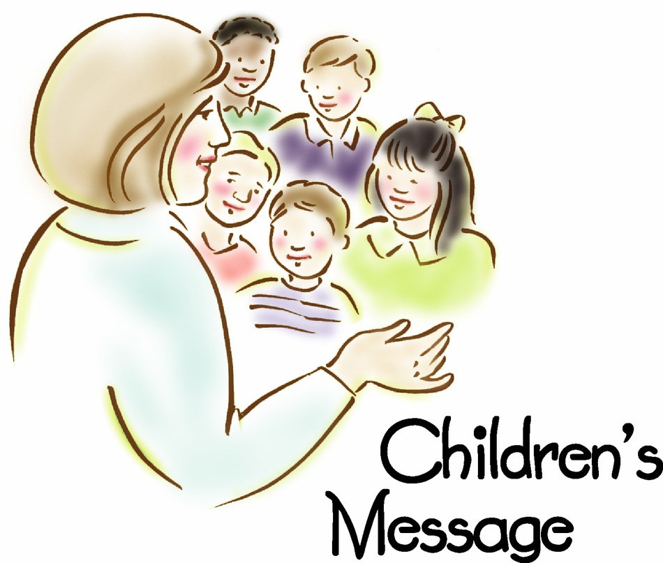 Colorful Children's Message clipart