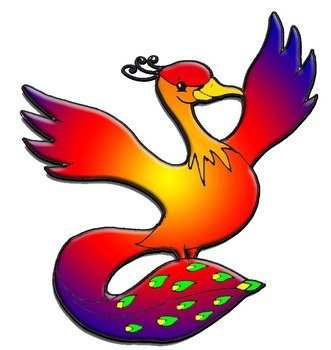 Cartoon Phoenix