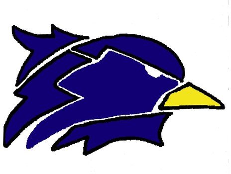 Blue Jay Silhouette Clip Art