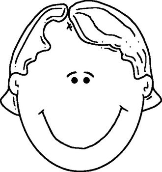 Face Outline Clip Art N7