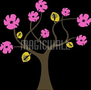 Tree Wall Decals N2