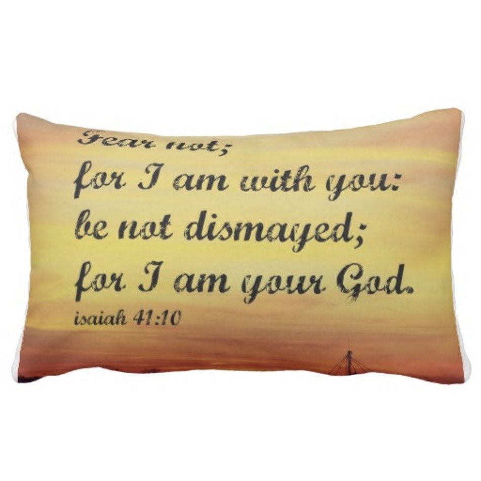 scripture throw pillows