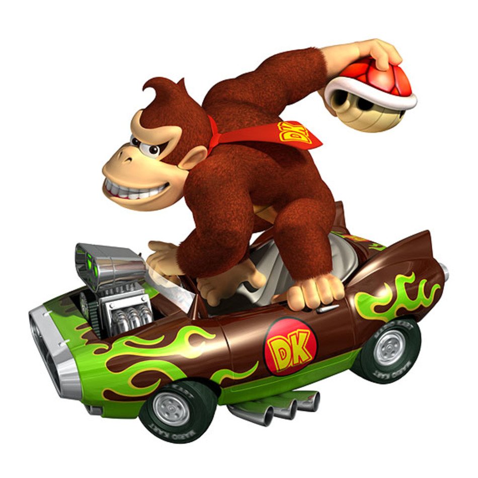Donkey Kong Mario Kart Wii