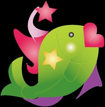 Fish Cartoon Clip Art N74